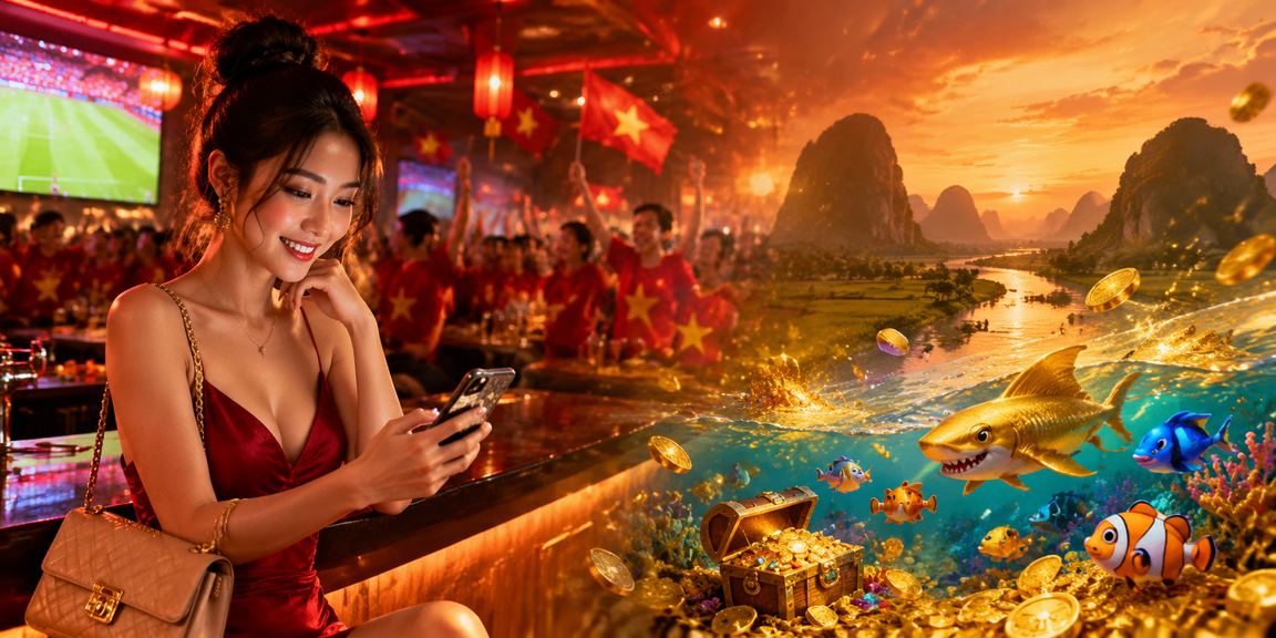 Giao diện trò chơi slots hiện đại với nhiều chủ đề đa dạng